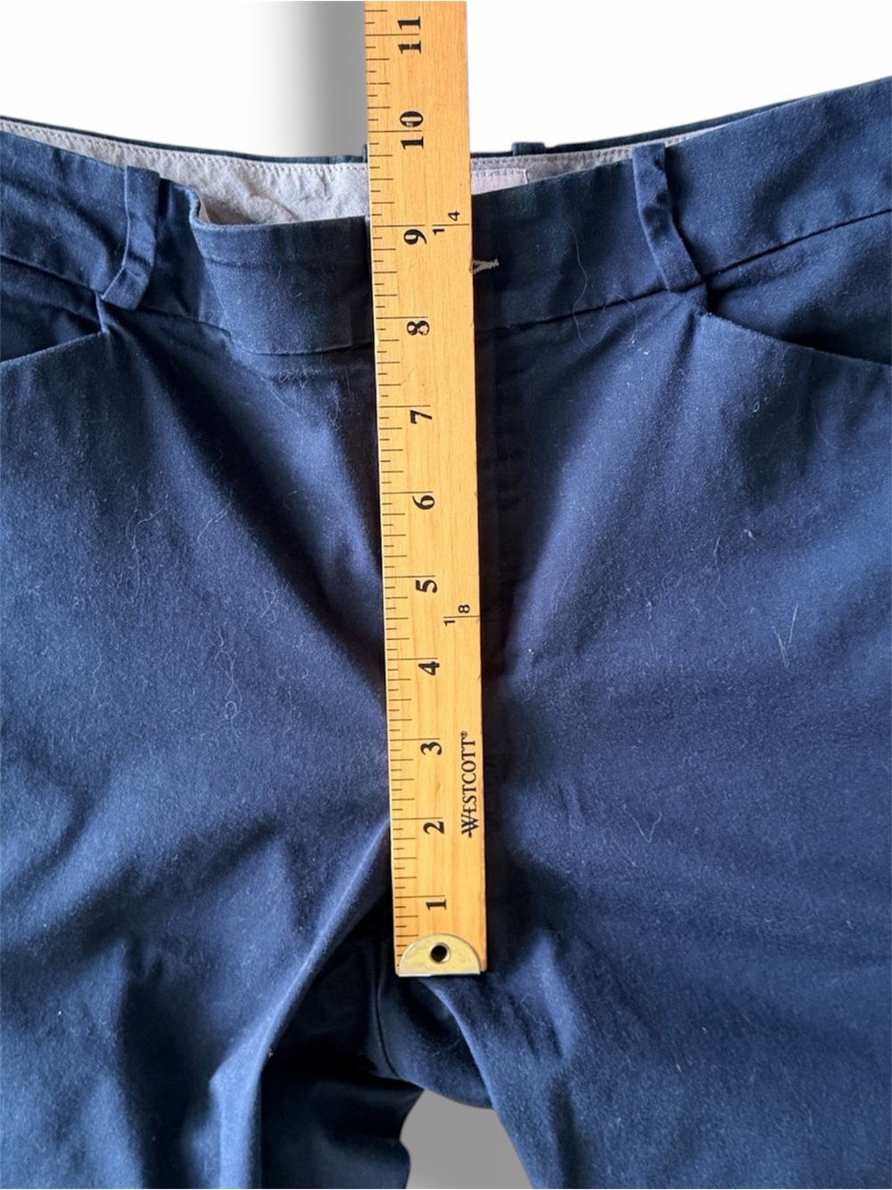 Kirrin Finch Windsor Chino Trousers Pants Size 6 Navy Blue - Picture 9 of 11
